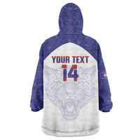 Belize Football 2026 Custom Wearable Blanket Hoodie Go Jaguars