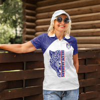 Belize Football 2026 Custom Women Polo Shirt Go Jaguars