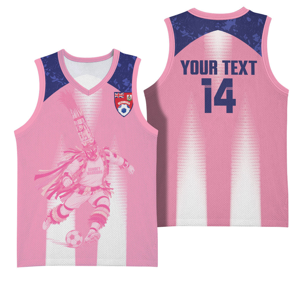 Bermuda Football 2026 Custom Basketball Jersey Go Gombey Warriors