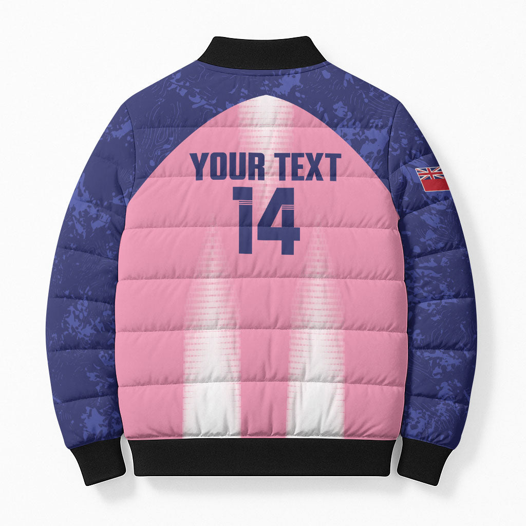 Bermuda Football 2026 Custom Bomber Puffer Jacket Go Gombey Warriors