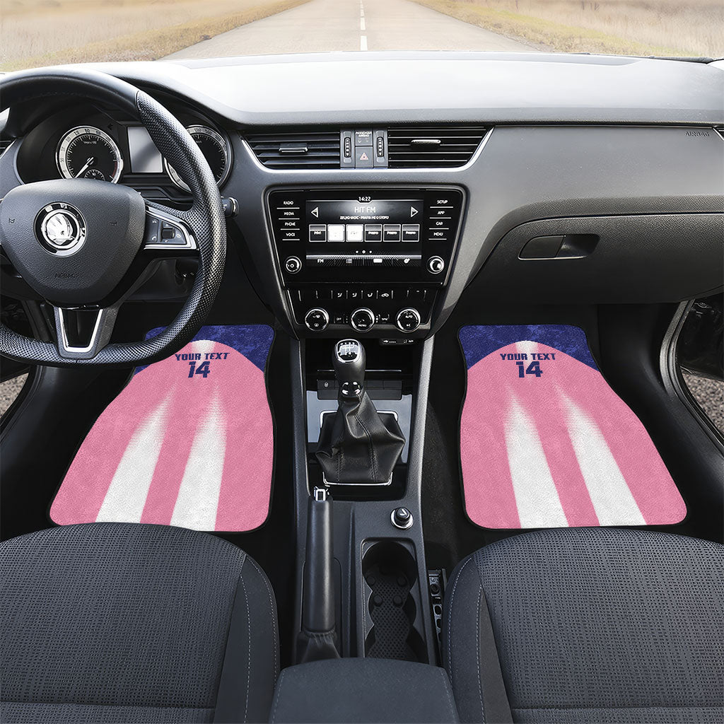 Bermuda Football 2026 Custom Car Mats Go Gombey Warriors