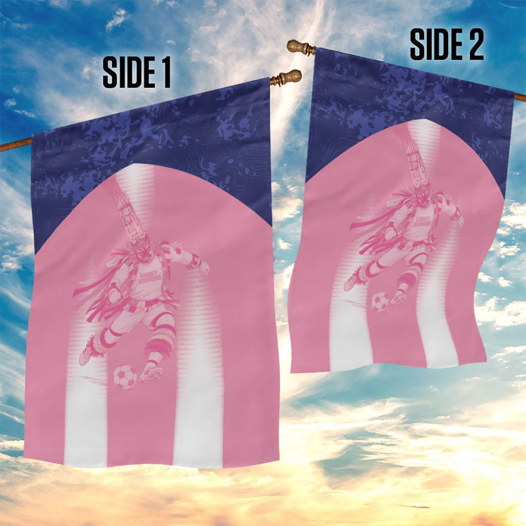 Bermuda Football 2026 Garden Flag Go Gombey Warriors
