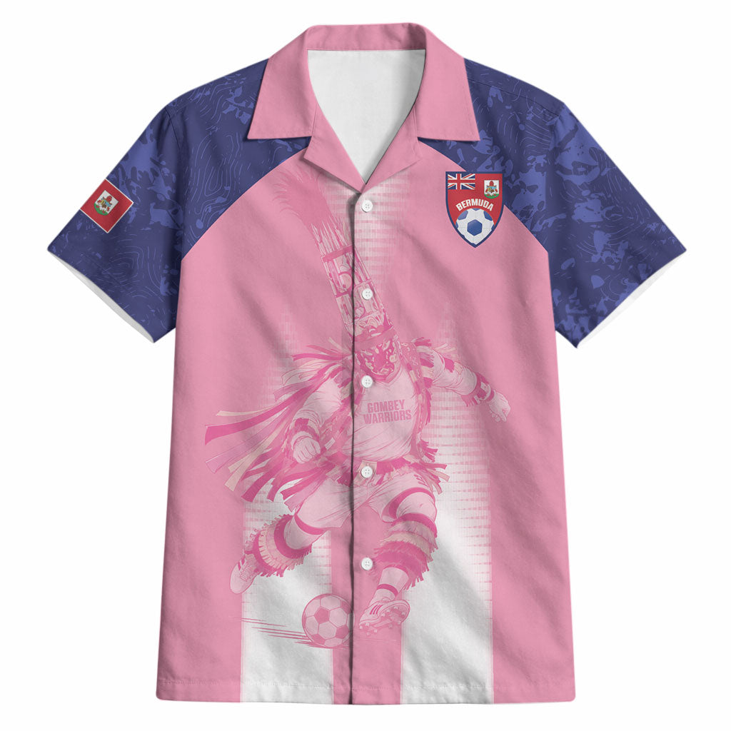 Bermuda Football 2026 Custom Hawaiian Shirt Go Gombey Warriors