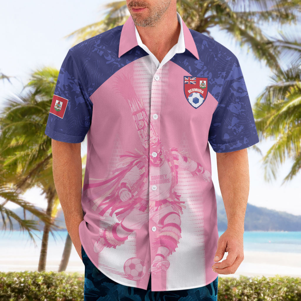 Bermuda Football 2026 Custom Hawaiian Shirt Go Gombey Warriors