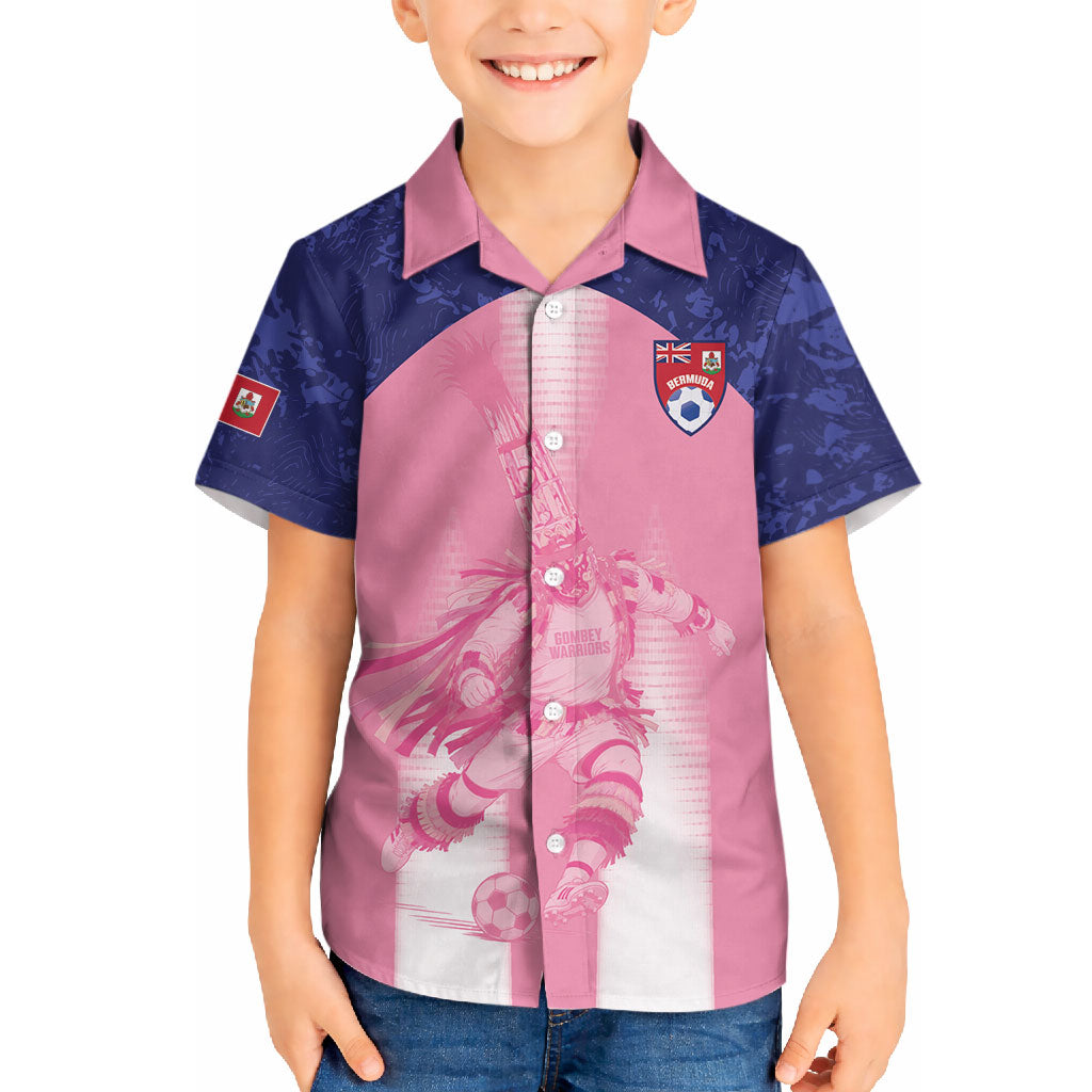 Bermuda Football 2026 Custom Hawaiian Shirt Go Gombey Warriors