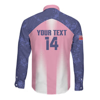 Bermuda Football 2026 Custom Long Sleeve Button Shirt Go Gombey Warriors