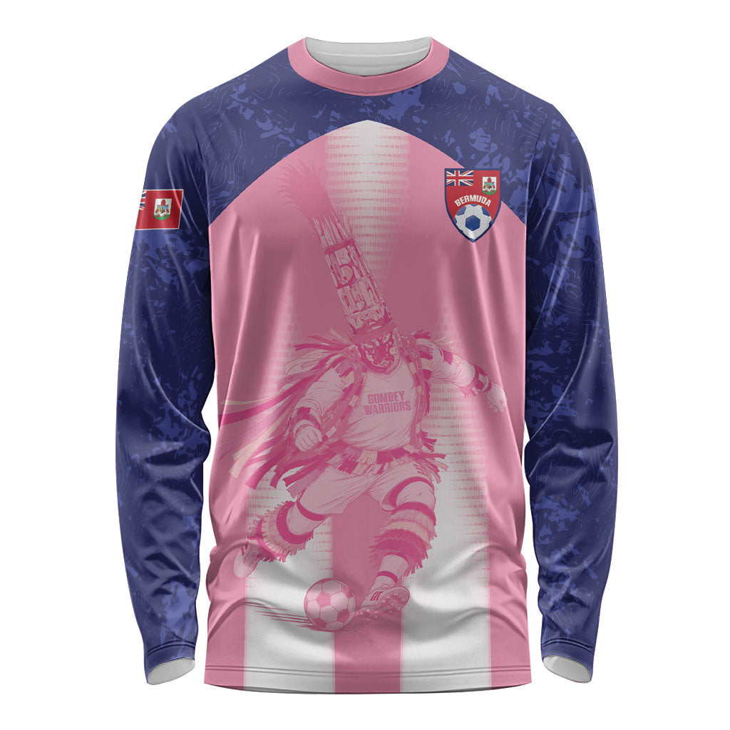Bermuda Football 2026 Custom Long Sleeve Shirt Go Gombey Warriors
