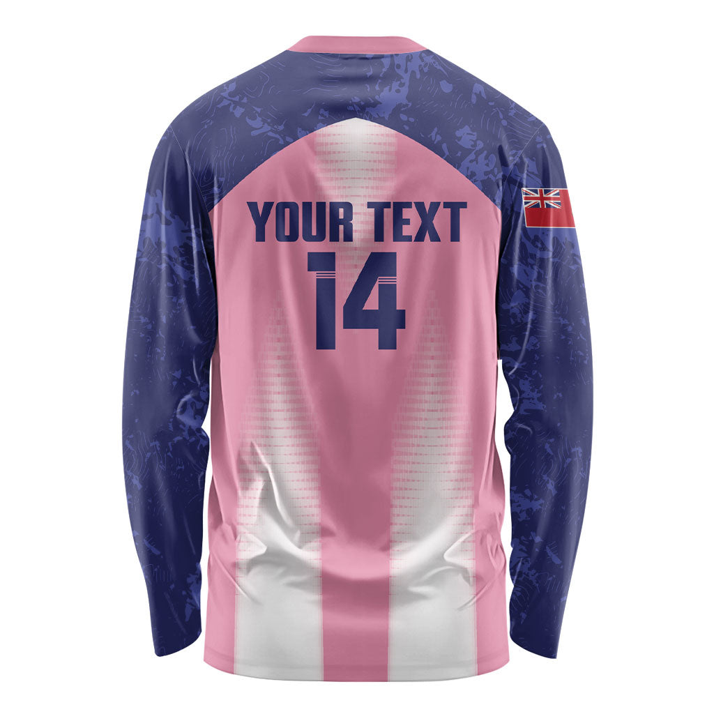 Bermuda Football 2026 Custom Long Sleeve Shirt Go Gombey Warriors