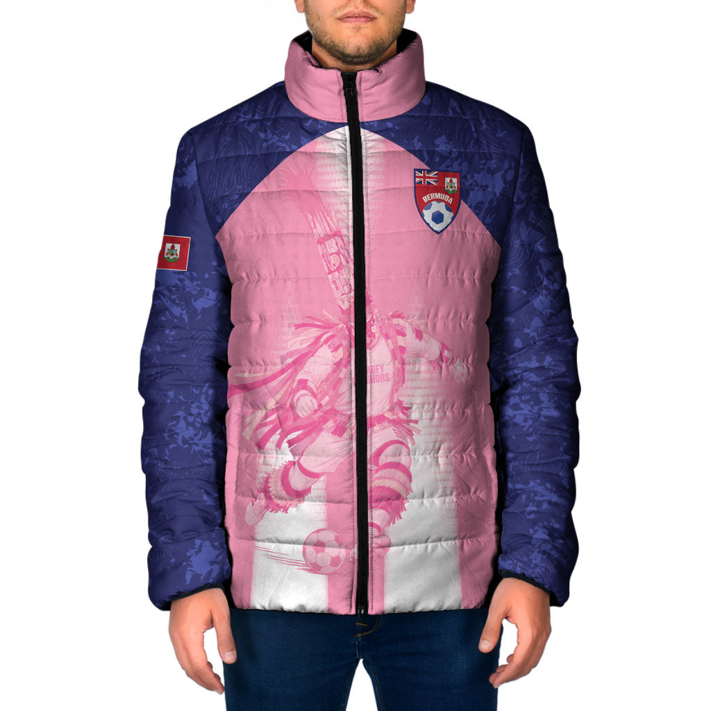Bermuda Football 2026 Custom Padded Jacket Go Gombey Warriors