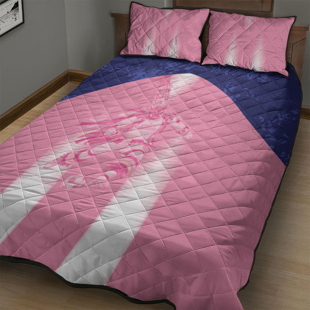 Bermuda Football 2026 Quilt Bed Set Go Gombey Warriors