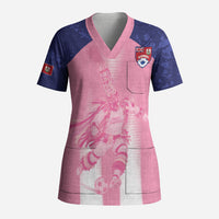 Bermuda Football 2026 Custom Scrub Top Go Gombey Warriors