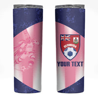 Bermuda Football 2026 Custom Skinny Tumbler Go Gombey Warriors