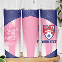 Bermuda Football 2026 Custom Skinny Tumbler Go Gombey Warriors