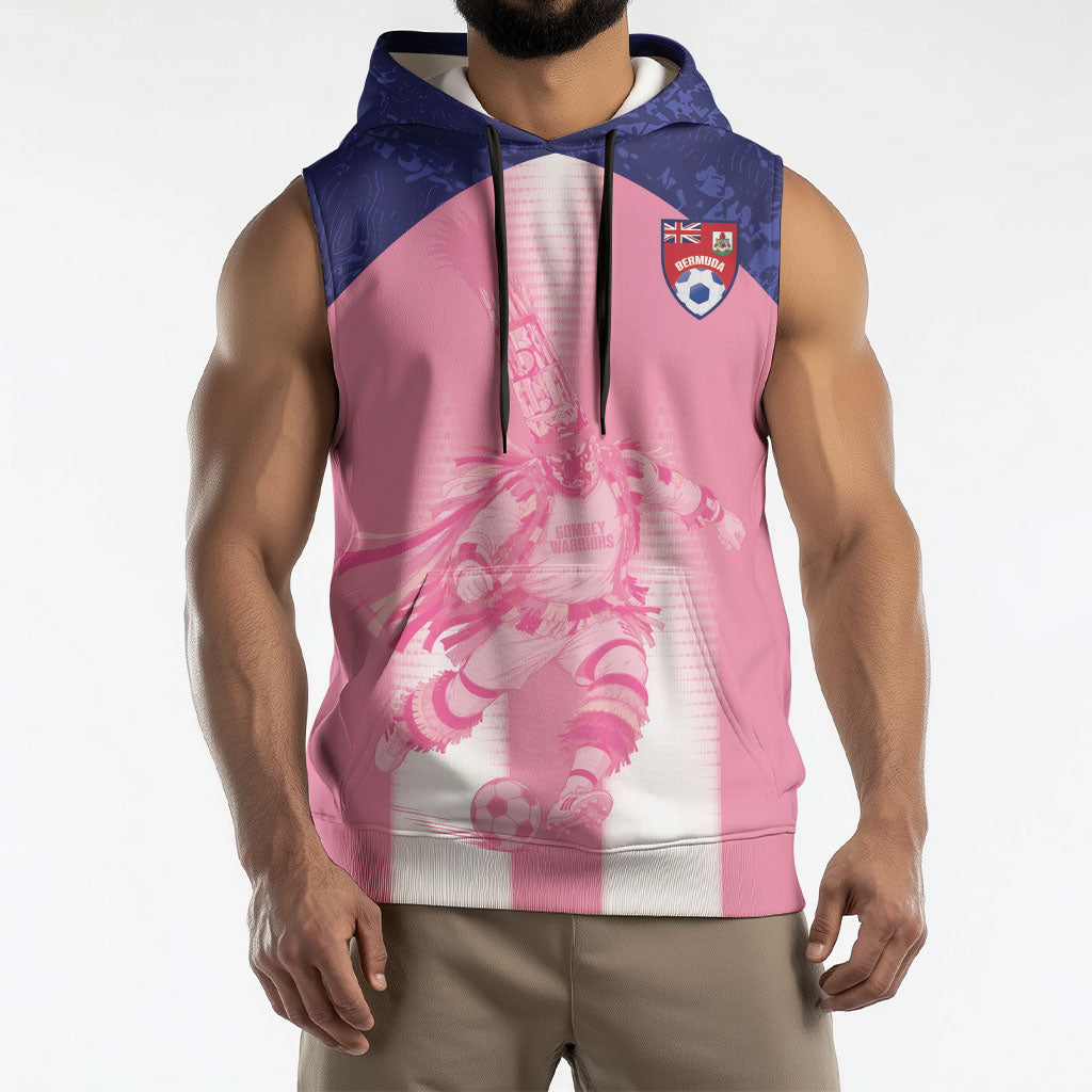 Bermuda Football 2026 Custom Sleeveless Hoodie Go Gombey Warriors