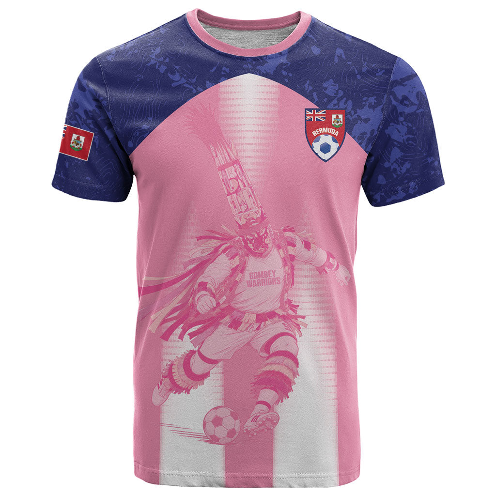 Bermuda Football 2026 Custom T Shirt Go Gombey Warriors