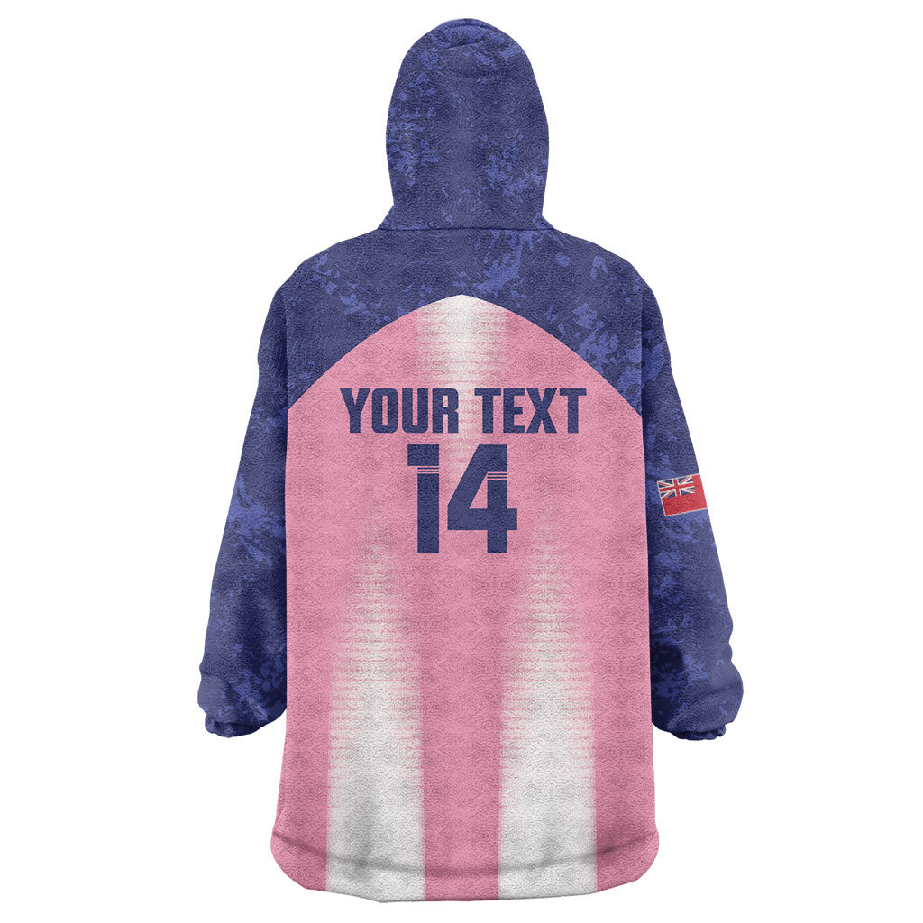 Bermuda Football 2026 Custom Wearable Blanket Hoodie Go Gombey Warriors