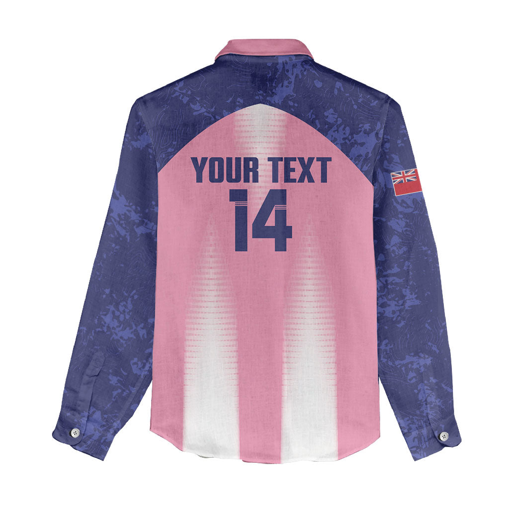 Bermuda Football 2026 Custom Women Casual Shirt Go Gombey Warriors