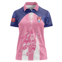 Bermuda Football 2026 Custom Women Polo Shirt Go Gombey Warriors