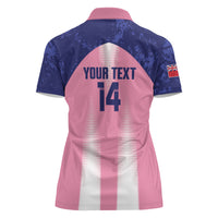 Bermuda Football 2026 Custom Women Polo Shirt Go Gombey Warriors