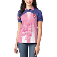 Bermuda Football 2026 Custom Women Polo Shirt Go Gombey Warriors