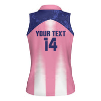 Bermuda Football 2026 Custom Women Sleeveless Polo Shirt Go Gombey Warriors