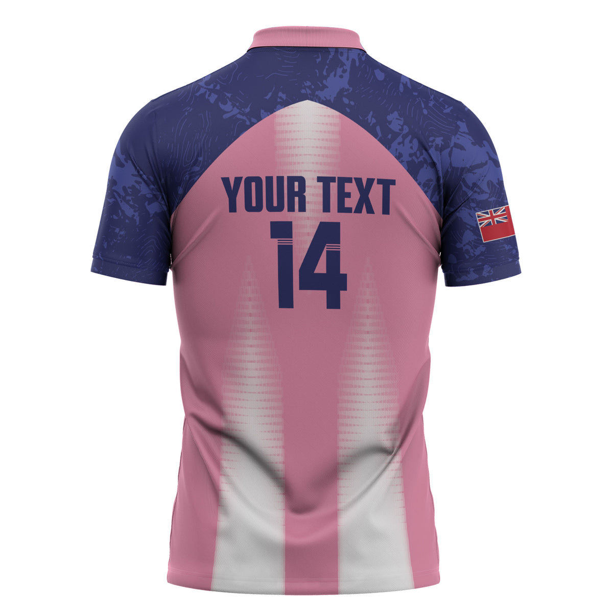 Bermuda Football 2026 Custom Zipper Polo Shirt Go Gombey Warriors