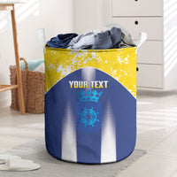Bonaire Football 2026 Custom Laundry Basket Coat Of Arms Sporty Style