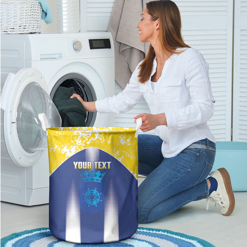 Bonaire Football 2026 Custom Laundry Basket Coat Of Arms Sporty Style