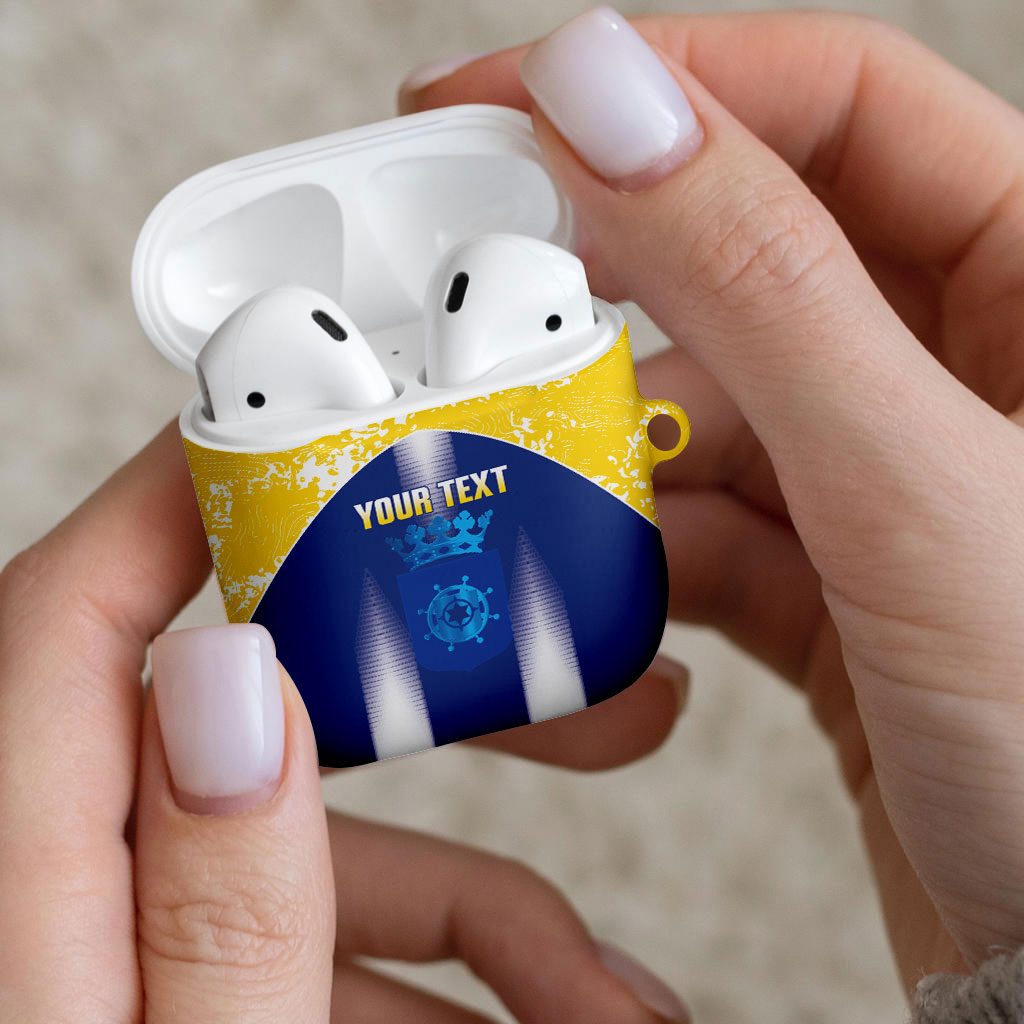 Bonaire Football 2026 Custom AirPods Case Coat Of Arms Sporty Style