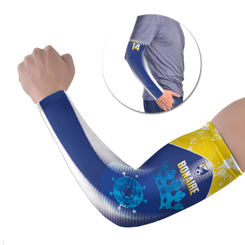 Bonaire Football 2026 Custom Arm Sleeves Coat Of Arms Sporty Style
