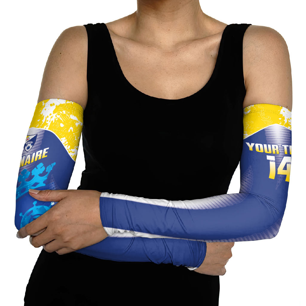 Bonaire Football 2026 Custom Arm Sleeves Coat Of Arms Sporty Style