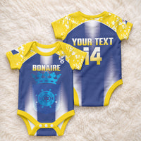 Bonaire Football 2026 Custom Baby Onesie Coat Of Arms Sporty Style