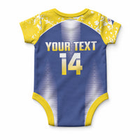 Bonaire Football 2026 Custom Baby Onesie Coat Of Arms Sporty Style
