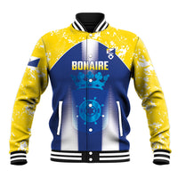 Bonaire Football 2026 Custom Baseball Jacket Coat Of Arms Sporty Style