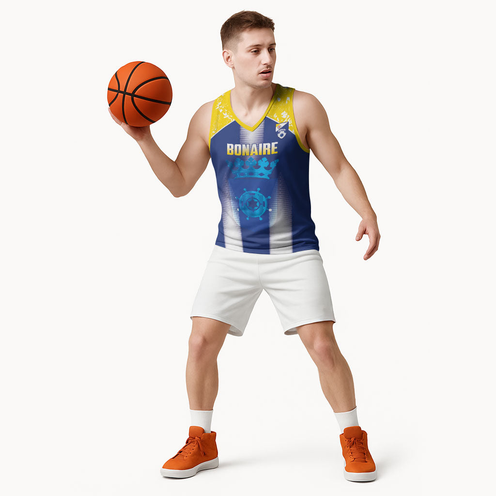 Bonaire Football 2026 Custom Basketball Jersey Coat Of Arms Sporty Style
