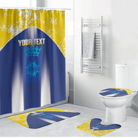 Bonaire Football 2026 Custom Bathroom Set Coat Of Arms Sporty Style