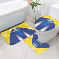 Bonaire Football 2026 Custom Bathroom Set Coat Of Arms Sporty Style