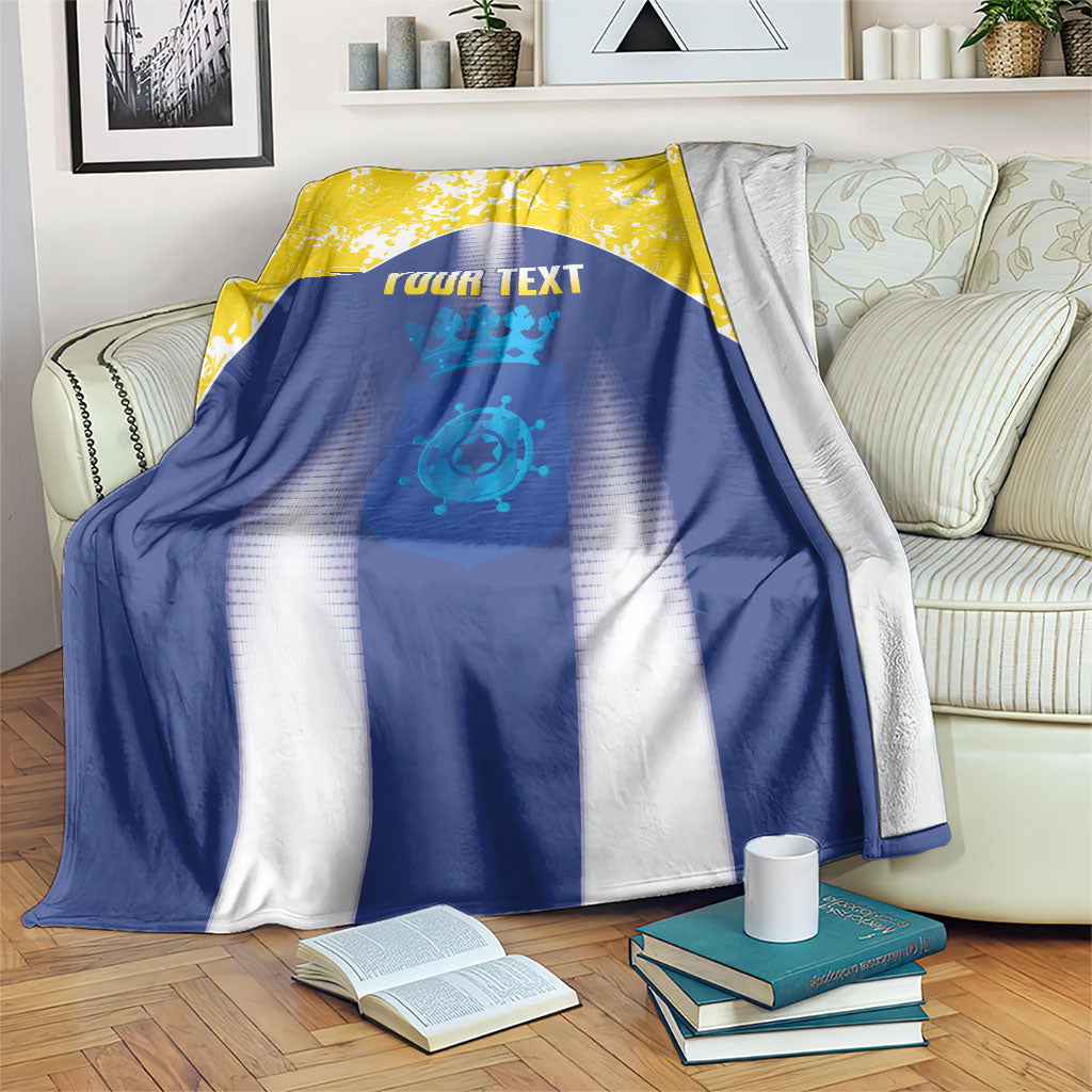 Bonaire Football 2026 Custom Blanket Coat Of Arms Sporty Style