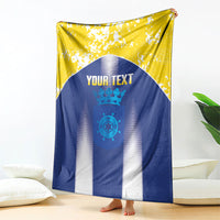 Bonaire Football 2026 Custom Blanket Coat Of Arms Sporty Style