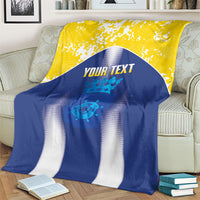 Bonaire Football 2026 Custom Blanket Coat Of Arms Sporty Style