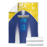 Bonaire Football 2026 Custom Blanket Coat Of Arms Sporty Style