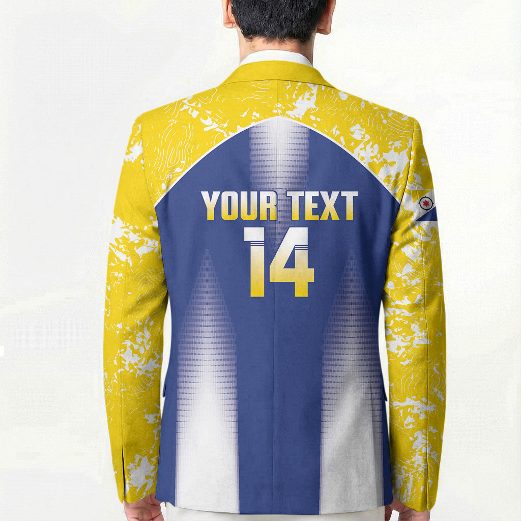 Bonaire Football 2026 Custom Blazer Coat Of Arms Sporty Style