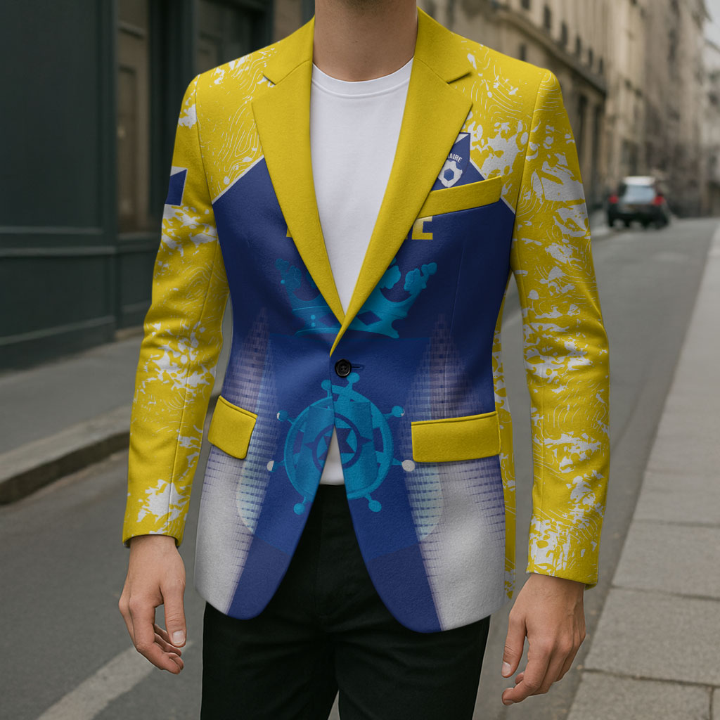 Bonaire Football 2026 Custom Blazer Coat Of Arms Sporty Style