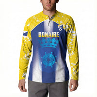 Bonaire Football 2026 Custom Button Sweatshirt Coat Of Arms Sporty Style