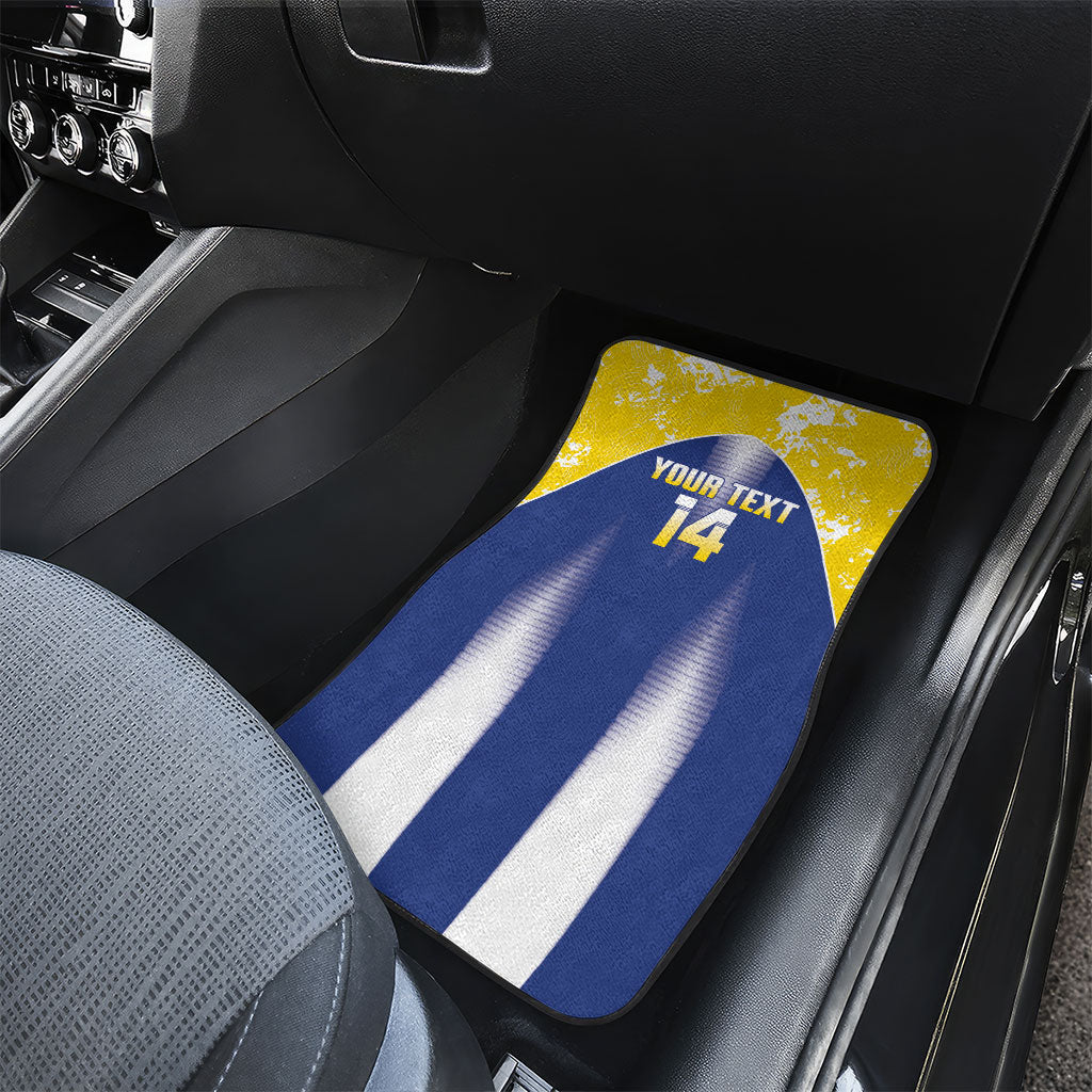 Bonaire Football 2026 Custom Car Mats Coat Of Arms Sporty Style