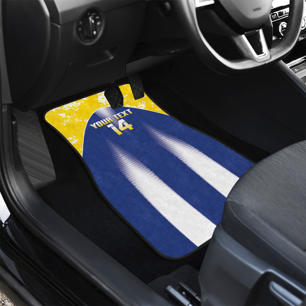 Bonaire Football 2026 Custom Car Mats Coat Of Arms Sporty Style