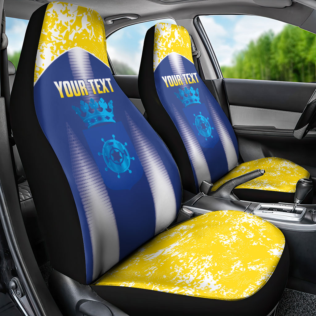 Bonaire Football 2026 Custom Car Seat Cover Coat Of Arms Sporty Style
