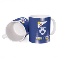 Bonaire Football 2026 Custom Ceramic Mug Coat Of Arms Sporty Style
