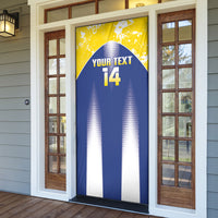 Bonaire Football 2026 Custom Door Cover Coat Of Arms Sporty Style