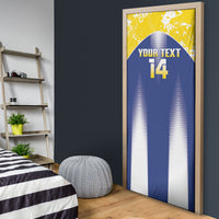 Bonaire Football 2026 Custom Door Cover Coat Of Arms Sporty Style